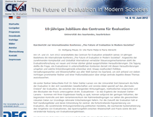 Tablet Screenshot of futureofevaluation.ceval.de